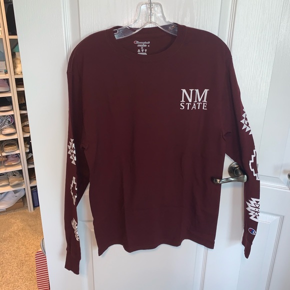 Champion Tops - new mexico state long sleeve t-shirt